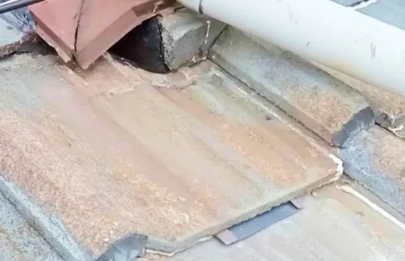 壁の捨て谷の入れ替え